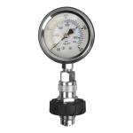 Cylinder pressure tester G5/8 for 232 and 300 bar with vent ring