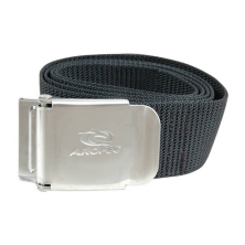 Lead belt black, 50 mm webbing 130 cm long with V4A stainless steel buckle