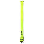 DirZone Tek Signal - Boya 120 cm slim amarilla con válvula pequeña