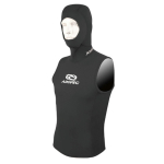 neoprene vest with attached hood (5/3mm)
