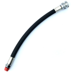Sidemount Set Apeks MTX-RC / Rubber regulator hose / Apeks SPG 52 black SF-1 Edition