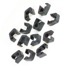 Set of 12 retaining clips for the SI TECH ORUST neck cuff system