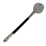 Apeks Finimeter SPG 52 - 360 bar Display/ black / chromed, polished) with 18 cm HD hose (rubber)