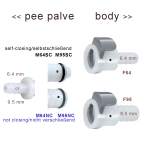 Pee Valve Schnellkupplung - Quick Connect Elemente