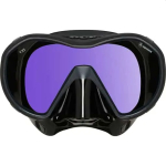 Apeks Single Lens Mask VX1 black, UV glass