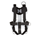 XDEEP NX Edelstahl Backplate S mit Standard NX Harness