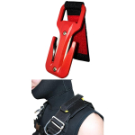 Eezycut Knife Modelo de hombro Rojo/Negro