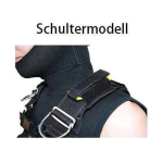 Eezycut Messer Schultermodell Rot/Schwarz