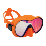 Apeks Einglasmaske VX1 - UV Glas, orange - grau