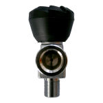 SOS mono valve G5/8 - M18x1.5 - 232 bar (rubber knob on top)