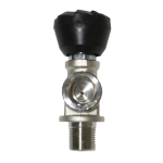 SoS mono valve G5/8 - M25x2 - 300 bar (rubber knob on top)