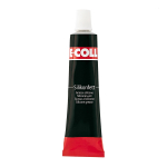 E-COLL Silicone grease Tube 23g - white / clear