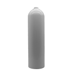 80 cf aluminium cylinder white MES M25*2 without valve