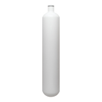 3 liters 232 bar steel cylinder white ECS M25*2 without...