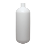 botella de acero de 2 l blanca ECS M25*2 sin válvula