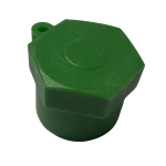 Regulator protection cap / dust cap G5/8 232 bar - green