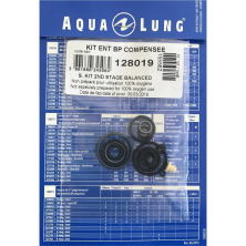 Kit de revisión (128019) para Aqua Lung 2ª etapa MIKRON / LEGEND / LEGEND LX / TITAN LX / CORE / GLACIA / HELIX