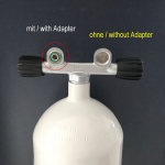 Anillo adaptador roscado INT: DIN G 5/8 a INT / incl. juntas tóricas