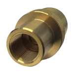 Filling adapter brass DIN G5/8 to inert gas or oxygen W30x2