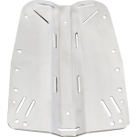 DirZone Backplate acero inoxidable pulido 6 mm