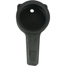 Protective cover for pressure gauge SPG 63 black