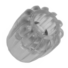 Handrad Rubber Knob Dir Zone iM 27 mm - transparent