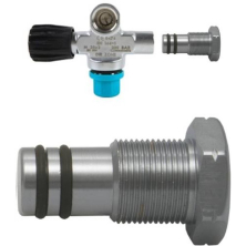 DirZone blind plug for valve Rubber Knob LEFT (right expandable valve)
