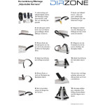 DirZone Komfort-Harness ADJUSTABLE mit Schnellöffnung (ohne Backplate)