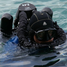 SF2 eCCR scuba diving (local lake)