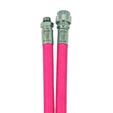 Miflex Inflator hose pink 3/8"M x Quick release