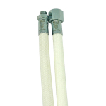 Miflex medium pressure hose white 3/8"M x 9/16"F