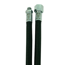 Miflex medium pressure hose black 1/2"M x 9/16"F