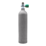 3 liters aluminium cylinder natural MES with Nitrox mono...