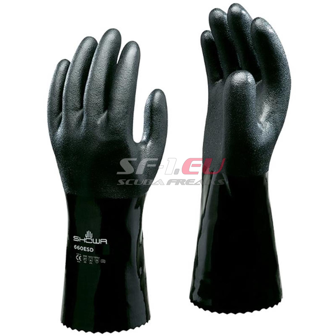 Si Tech Showa Dry Suit Glove Size Large New 