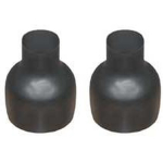 Latex leg seals "bottle neck" / pair 36 cm size S